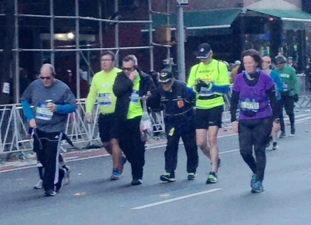 Jonathan-de-Sola-Mendes, along 1st Ave, Manhattan NYC Marathon